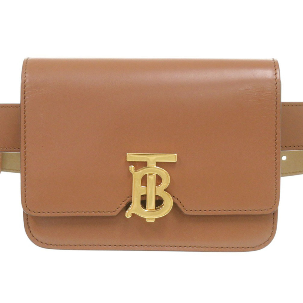 Burberry 8012205 Leather Brown Waist Bag Body 0301BURBERRY